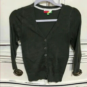 Fervour was Dark Green Cardigan